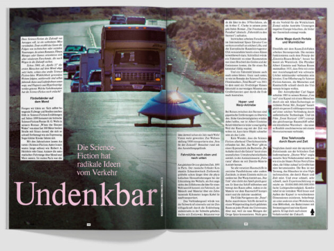 fluter 92 "Verkehr", Artikel "Undenkbar"