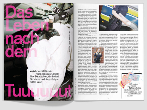 fluter 92 "Verkehr", Artikel "Das Leben nach dem Tuuuuuut"