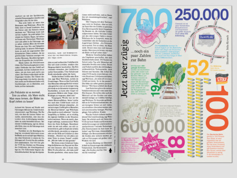 fluter 92 "Verkehr", Artikel "Jetzt aber zügig"