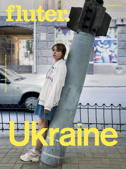 Das Titelbild des neuen fluter Ukraine