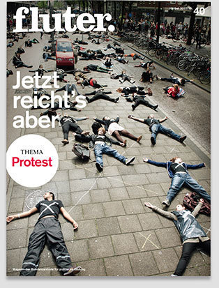 Fluter Heft Nr. 40 - Protest Heft-Cover