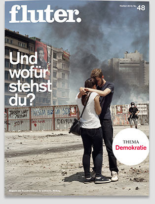 Fluter Heft Nr. 48 - Demokratie Heft-Cover