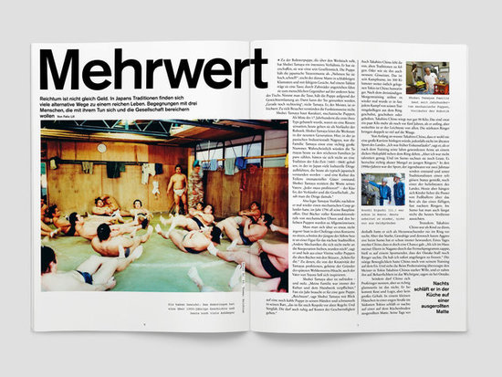 fluter Magazin Nr. 64 Reichtum Doppelseite 