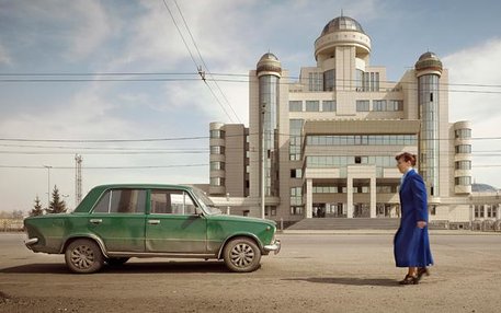 So gar keine Angst vor architektonischen Ordnungswidrigkeiten: Das Gebäude der Verkehrspolizei von Kasan 