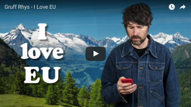 Youtube-Video von Gruff Rhys zum Brexit: „I love EU“ Youtube-Video von Gruff Rhys zum Brexit: „I love EU“