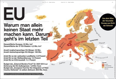 Karte von Europa