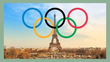 Eifelturm mit Olympialogo