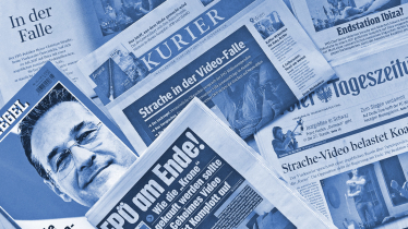 Zeitungscover zum Strache Video (Foto: picture-alliance / dpa) Zeitungscover zum Strache Video (Foto: picture-alliance / dpa)