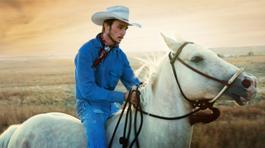 Szene aus dem Film "The Rider"
