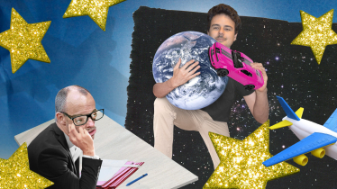 Umweltlobbyist in der EU Illustration Umweltlobbyist in der EU