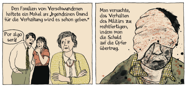 Szenen aus dem Comic