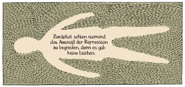 Szenen aus dem Comic