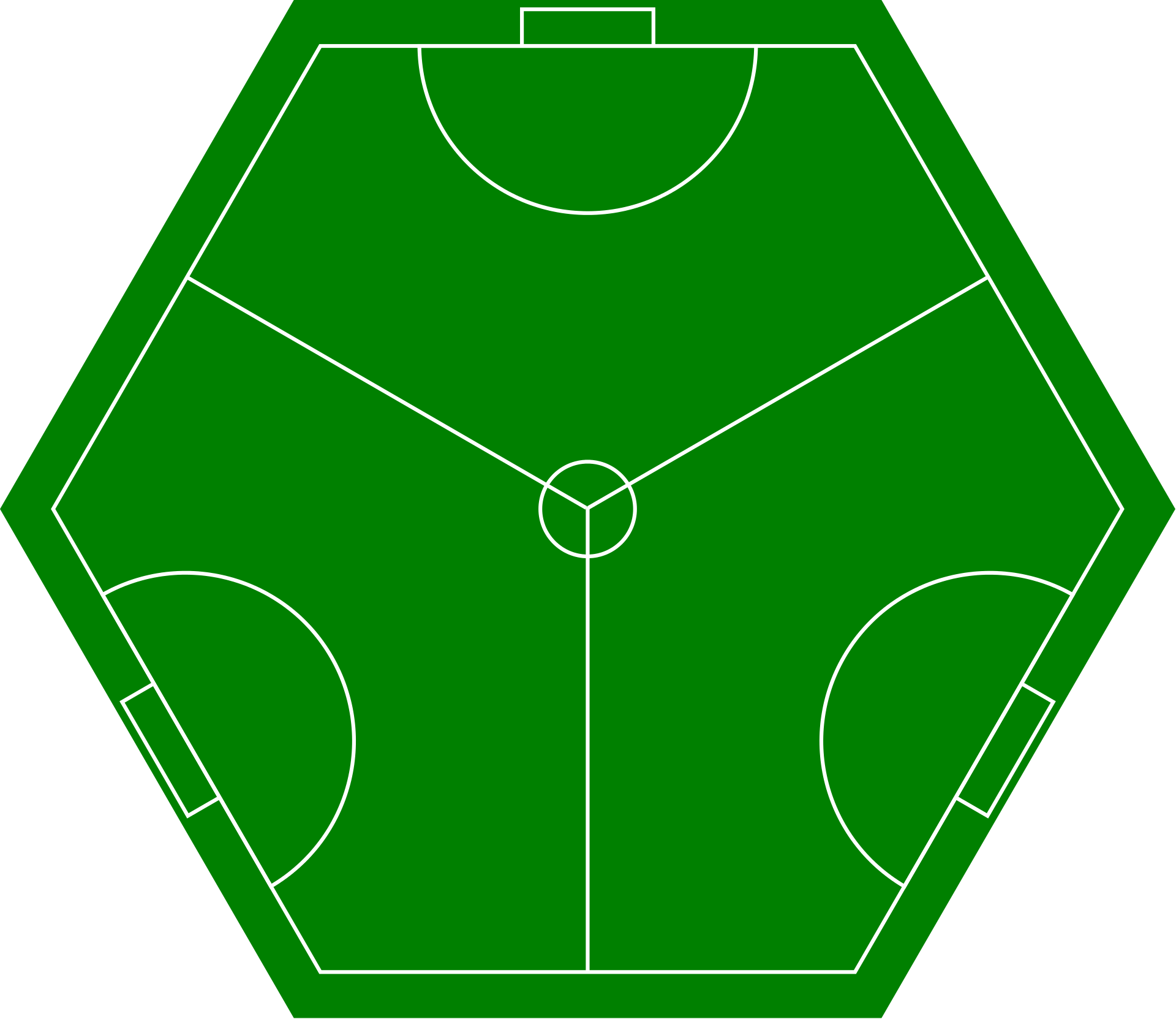 Dreiseitenfussball Dreiseitenfussball (Bild: Ed g2s )