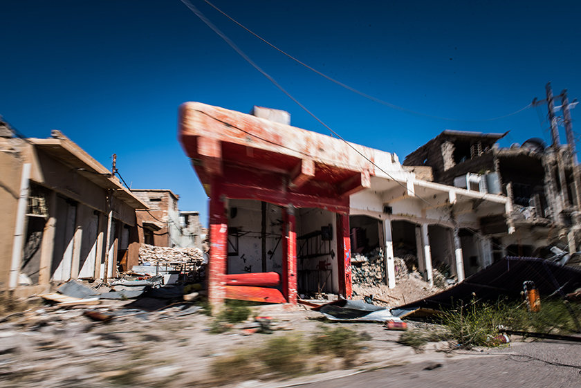Ruinen in Sinjar Ruinen in Sinjar (Foto: Chris Grodotzki)